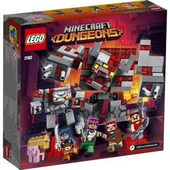 LEGO Minecraft The Redstone Battle Building Set With Golem And Monster Figures, Toys For Kids 8+ Years Old 21163 5702016618303