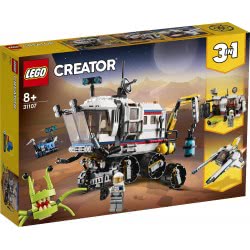 LEGO Creator 3In1 Space Rover Explorer, Base And Shuttle Flyer Building Set 31107 5702016616330