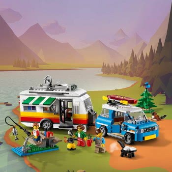 LEGO Creator Οικογενειακές Διακοπές Με Τροχόσπιτο 31108 5702016616347