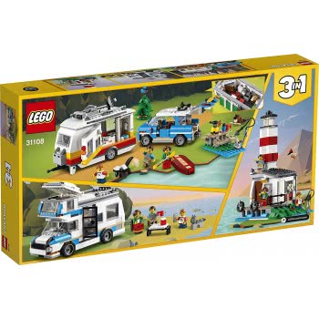 LEGO Creator Οικογενειακές Διακοπές Με Τροχόσπιτο 31108 5702016616347