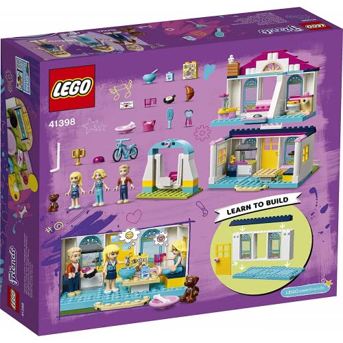 LEGO Friends Stephanies House Dollhouse Play Set 41398 5702016618853