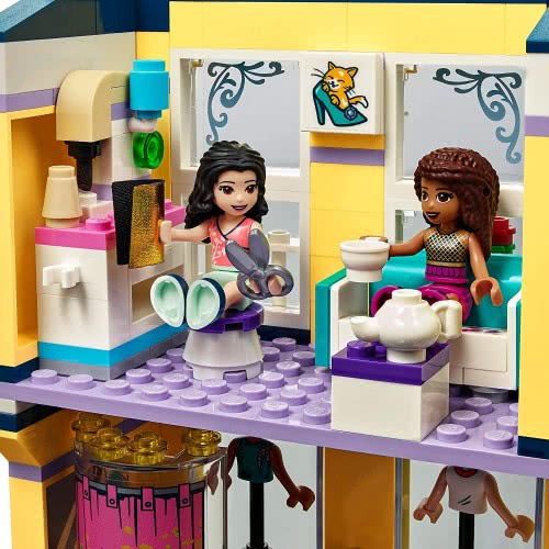 LEGO Friends Emmas Fashion Shop Accessories Store Play Set With Emma And Andrea 41427 5702016619126