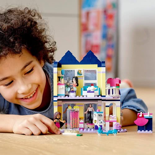 LEGO Friends Emmas Fashion Shop Accessories Store Play Set With Emma And Andrea 41427 5702016619126