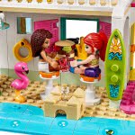 LEGO Friends Beach House Mini Dolls House Play Set With Andrea And Mia, Summer Holiday Series 41428 5702016619133
