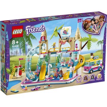 LEGO Friends Summer Fun Water Park Resort Play Set With Stephanie, Emma & Olivia Mini Dolls 41430 5702016619157