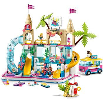 LEGO Friends Summer Fun Water Park Resort Play Set With Stephanie, Emma & Olivia Mini Dolls 41430 5702016619157