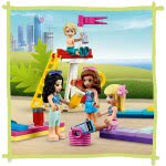 LEGO Friends Summer Fun Water Park Resort Play Set With Stephanie, Emma & Olivia Mini Dolls 41430 5702016619157