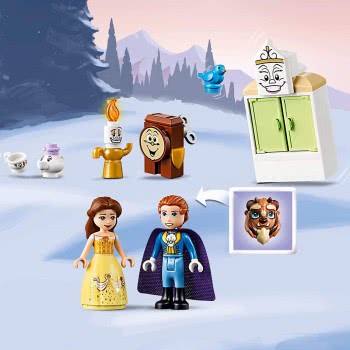 LEGO Disney Princess Χειμερινή Γιορτή Στο Κάστρο Της Μπελ 43180 5702016618655