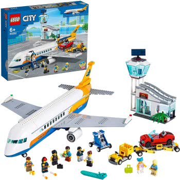 LEGO City Airport Passenger Airplane, Terminal & Truck Play Set 60262 5702016617962
