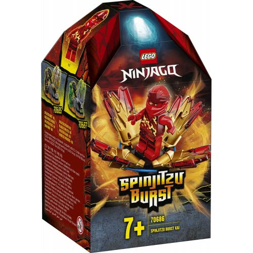 LEGO Ninjago Spinjitzu Burst - Kai Red Ninja Spinner Set 70686 5702016616842