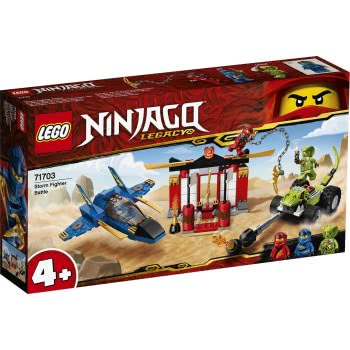 LEGO Ninjago Legacy Storm Fighter Battle Toy Jet Set, Masters Of Spinjitzu 71703 5702016616897