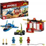 LEGO Ninjago Legacy Storm Fighter Battle Toy Jet Set, Masters Of Spinjitzu 71703 5702016616897