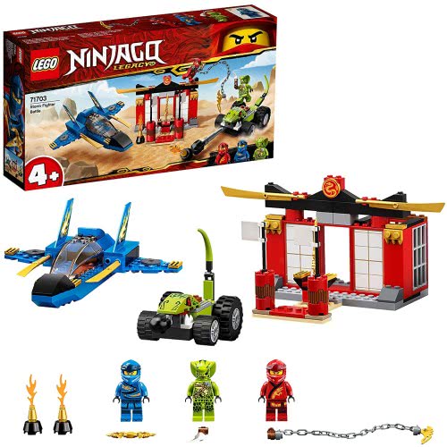 LEGO Ninjago Μάχη Με Μαχητικό Καταιγίδας 71703 5702016616897