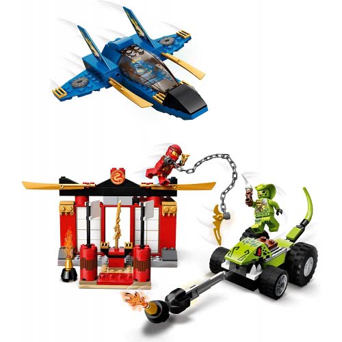 LEGO Ninjago Legacy Storm Fighter Battle Toy Jet Set, Masters Of Spinjitzu 71703 5702016616897