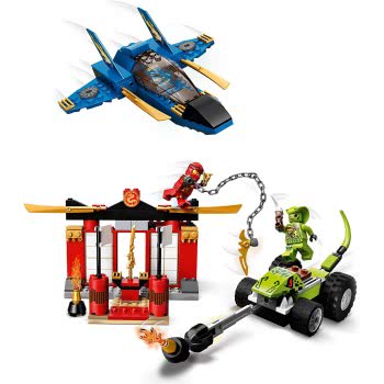 LEGO Ninjago Legacy Storm Fighter Battle Toy Jet Set, Masters Of Spinjitzu 71703 5702016616897