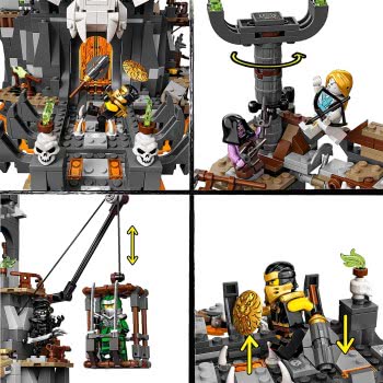 LEGO Ninjago Μπουντρούμια Του Μάγου Του Κρανίου 71722 5702016617078