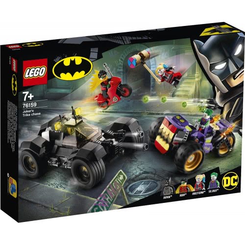 LEGO DC Batman Κυνηγητό Με Το Τρίκυκλο Του Τζόκερ 76159 5702016619386