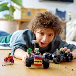 LEGO DC Batman Jokers Trike Chase With Batmobile, Harley Quinn And Robin Minifigures 76159 5702016619386