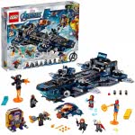 LEGO Marvel Avengers Helicarrier Toy With Iron Man, Thor And Captain Marvel, Super Heroes Series 76153 5702016619348
