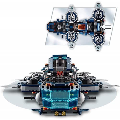 LEGO Marvel Avengers Super Heroes Avengers Ελικοφόρο 76153 5702016619348
