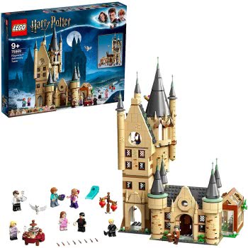 LEGO Harry Potter Hogwarts Castle Astronomy Tower Toy Compatible With Great Hall And Whomping Willow Sets 75969 5702016616699