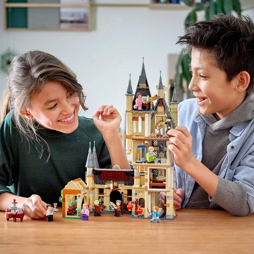 LEGO Harry Potter Hogwarts Castle Astronomy Tower Toy Compatible With Great Hall And Whomping Willow Sets 75969 5702016616699