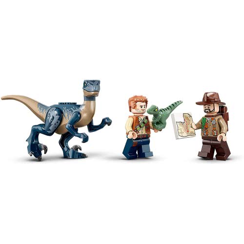 LEGO Jurassic World Velociraptor: Biplane Rescue Mission Dino Toys For Preschool Kids 75942 5702016616651