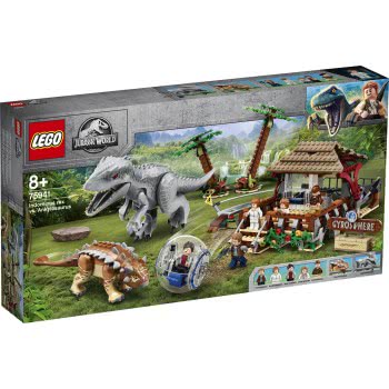 LEGO Jurassic World Indominus Rex Εναντίον Αγκυλόσαυρου 75941 5702016616644