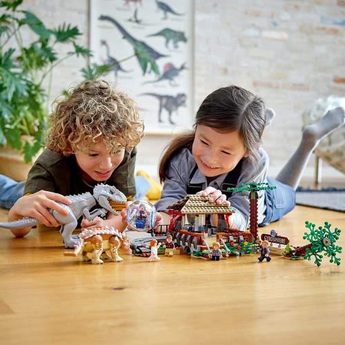 LEGO Jurassic World Indominus Rex Εναντίον Αγκυλόσαυρου 75941 5702016616644