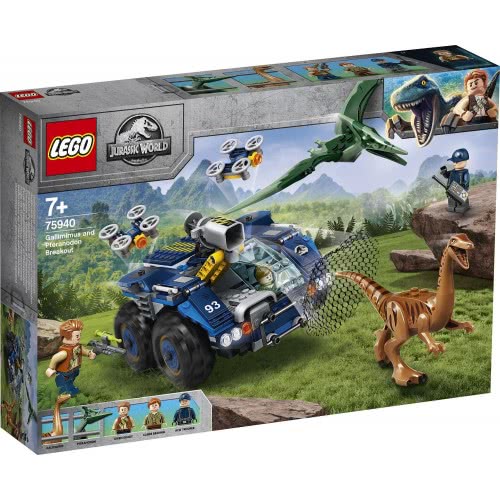 LEGO Jurassic World Απόδραση Γαλλίμιμου Και Πτερανόδοντα 75940 5702016616637