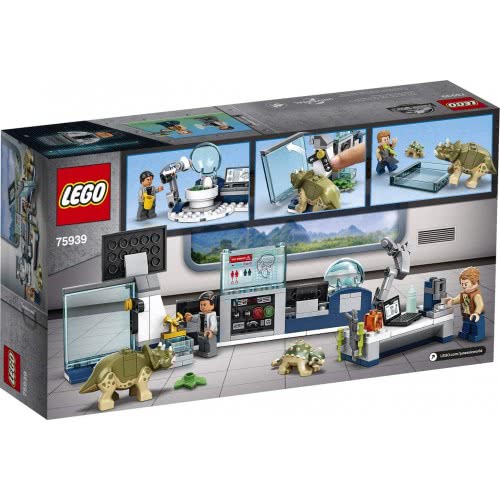 LEGO Jurassic World Εργαστήριο Του Δρα Γου: Η Απόδραση Των Μωρών Δεινοσαύρων 75939 5702016616620