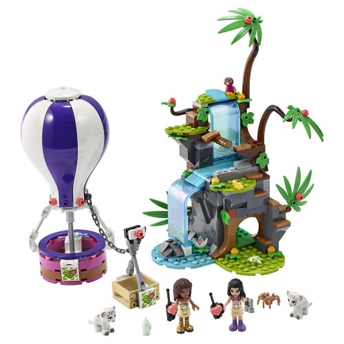 LEGO Friends Διάσωση Τίγρης Με Αερόστατο Στη Ζούγκλα 41423 5702016619089