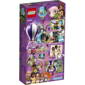 LEGO Friends Διάσωση Τίγρης Με Αερόστατο Στη Ζούγκλα 41423 5702016619089