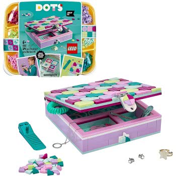 LEGO Dots Jewellery Box Tiles Beads Set, DIY Arts And Crafts 41915 5702016668698