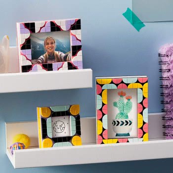 LEGO Dots Creative Picture Frames DIY Tiles Beads Set, Room Decorations 41914 5702016668681