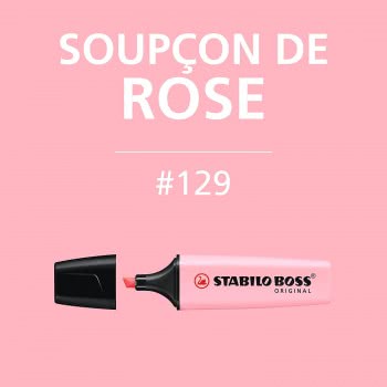 STABILO Boss Original Μαρκαδόρος Υπογράμμισης Pastel Ροζ 70/129 4006381492294