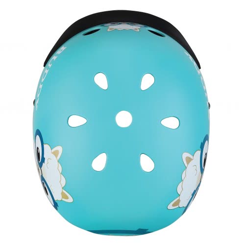 Globber Helmet Elite Lights XS/S (48-53Cm) Sky Blue Buddy 507-105 4897070184602