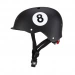Globber Helmet Elite Lights XS/S (48-53Cm) Black 8 Ball 507-120 4897070184619