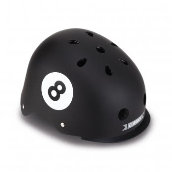 Globber Helmet Elite Lights XS/S (48-53Cm) Black 8 Ball 507-120 4897070184619