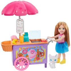 Mattel Barbie Club Κούκλα Chelsea Και Καροτσάκι Φαγητού FDB32 / GHV76 887961803457