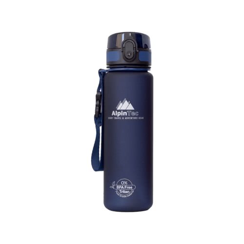AlpinTec Παγούρι Μπλε Σκούρο 1000Ml Με Στόμιο BPA Free Fast Open Q-1000DB 4891327705381