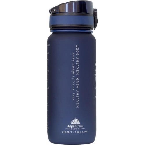 AlpinTec Spartan Warrior Water Canteen 500 Ml - Dark Blue S-500SP-DB 4891327705299