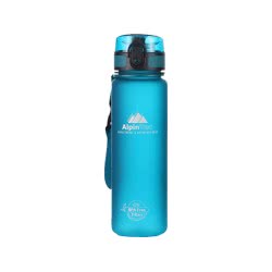 AlpinTec Style Water Canteen 500 Ml BPA Free Fast Open - Light Blue S-500CI 4891327724351