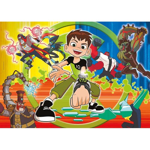 Clementoni Ben 10 Supercolor Παζλ 24 Maxi Κομμάτια 1200-24498 8005125244980