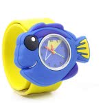 Wacky Watches Pacific Blue Tang Dory Animal Design Slapwatch Fast Fit Kids Silicone Watch Band 14482304 5060560823049