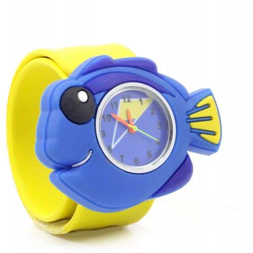 Wacky Watches Παιδικό Ρολόι Με Λουράκι Σιλικόνης Slap Dory Ψαράκι 14482304 5060560823049