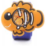 Wacky Watches Clown Fish Nemo Animal Design Slapwatch Fast Fit Kids Childrens Silicone Watch Band 14482308 5060560823087
