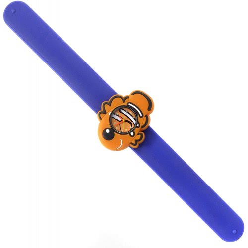 Wacky Watches Clown Fish Nemo Animal Design Slapwatch Fast Fit Kids Childrens Silicone Watch Band 14482308 5060560823087
