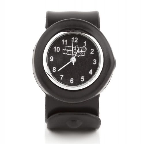 Wacky Watches Παιδικό Ρολόι Με Λουράκι Σιλικόνης Slap Μαύρο 14482278 5060560822783