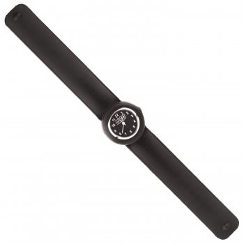 Wacky Watches Παιδικό Ρολόι Με Λουράκι Σιλικόνης Slap Μαύρο 14482278 5060560822783